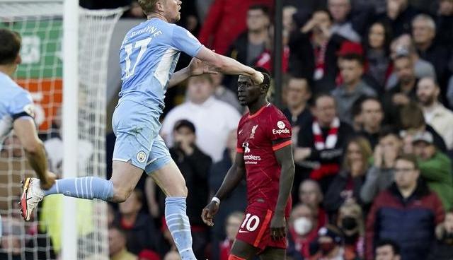 萨拉赫英超进球_利物浦2-2曼城 萨拉赫破门福登建功