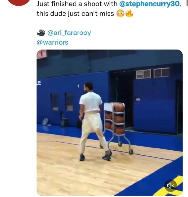 库里中场三分连中五个_库里后场三分5连中