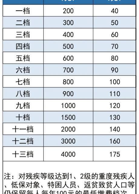 2023个人养老保险多少钱？ 养老保险缴费标准