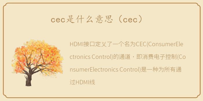 cec是什么意思（cec）
