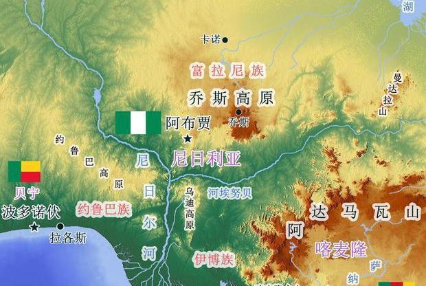 尼日利亚在哪个位置_尼日利亚在哪