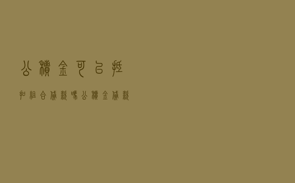 公积金可以抵扣组合贷款吗 「公积金贷款条件」