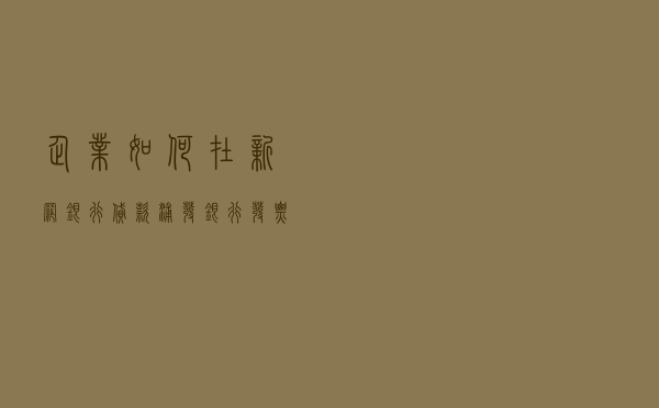 企业如何在新网银行贷款 - 浦发银行发票贷