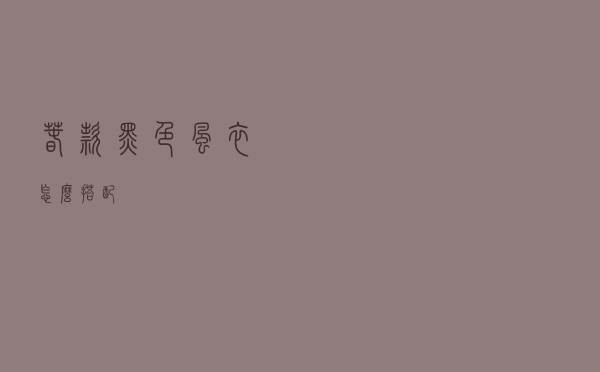 春款黑色风衣怎么搭配