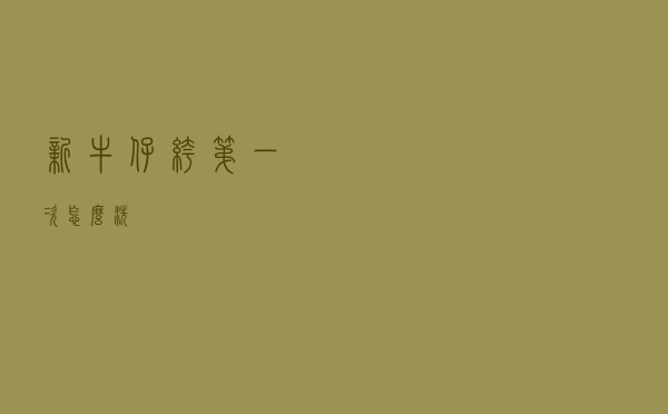 新牛仔裤第一次怎么洗
