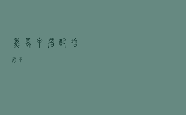 黑马甲搭配啥裤子