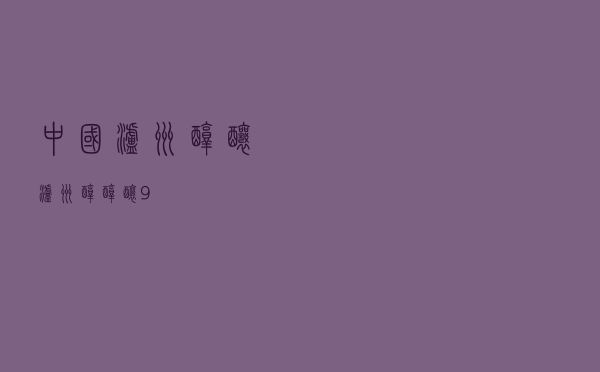 中国泸州醇酿 「泸州醇醇酿9」