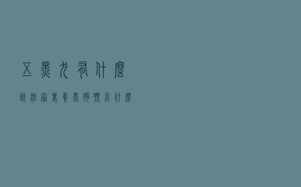 五黑犬有什么说法 - 家里养黑狗预示什么