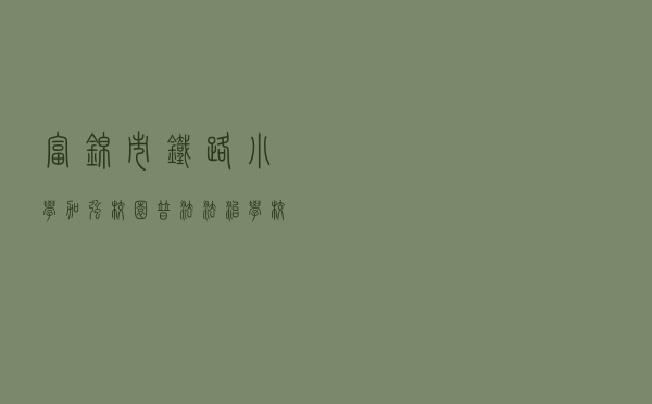 富锦市铁路小学加强校园普法法治学校建设