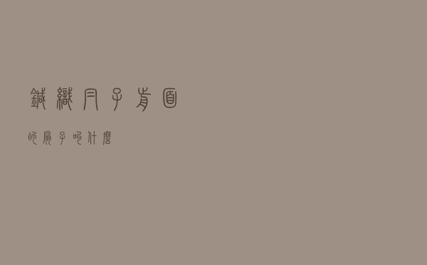 针织帽子前面的扇子叫什么