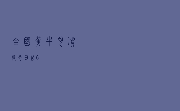 全国黄牛肉价格今日价6