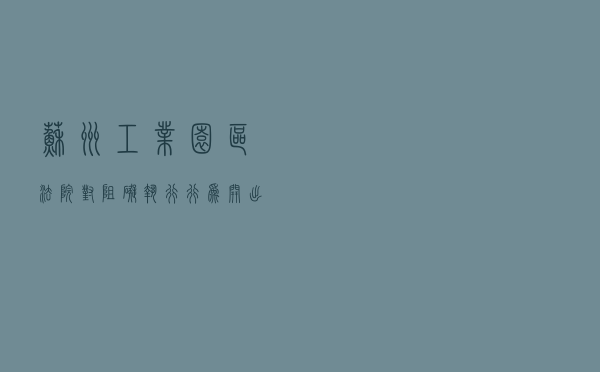 苏州工业园区法院对阻碍执行行为开出30万元“罚单”