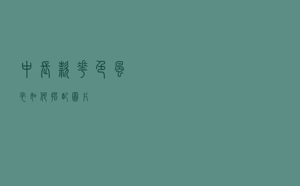 中长款花色风衣如何搭配图片