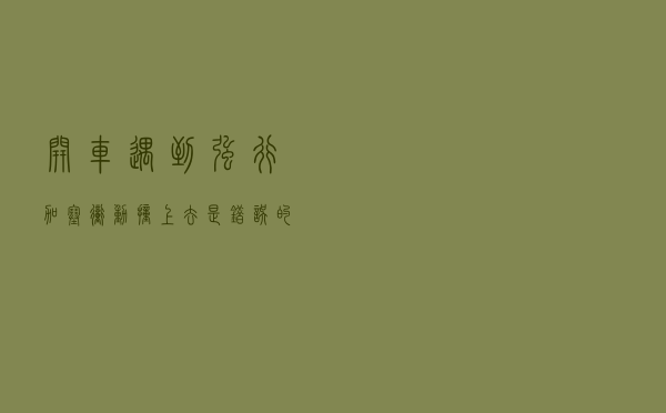 开车遇到强行加塞？冲动撞上去是错误的，有方法可以收拾他