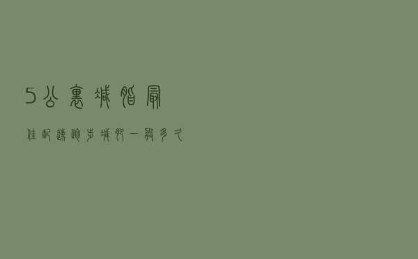 5公里减脂最佳配速（跑步减肥一般多久见效）