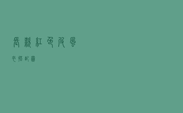 长款红色皮风衣搭配图