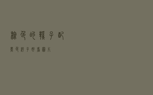棕色的鞋子配黑色裤子好看图片
