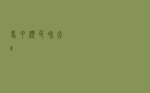 马甲颜色和含义