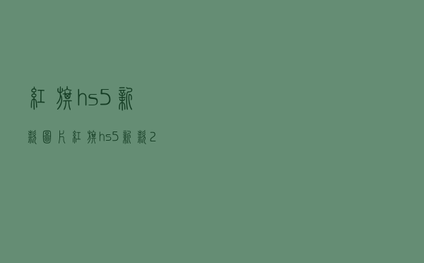 红旗hs5新款图片（红旗hs5新款2022大改款）