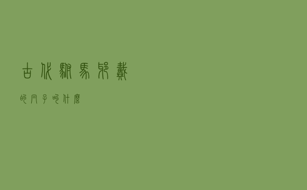 古代驸马爷戴的帽子叫什么
