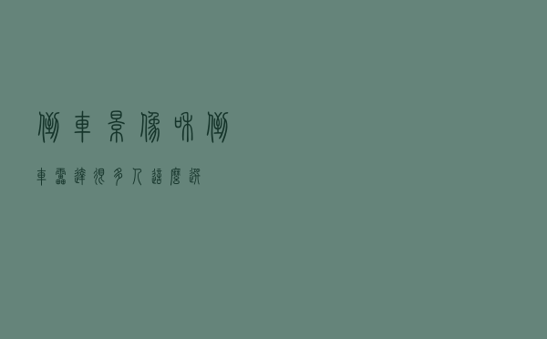 倒车影像和倒车雷达，很多人这么选？