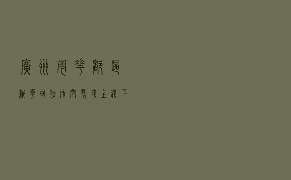 广州市花都区新华司法所开展“线上+线下”无死角疫情防控法治宣传