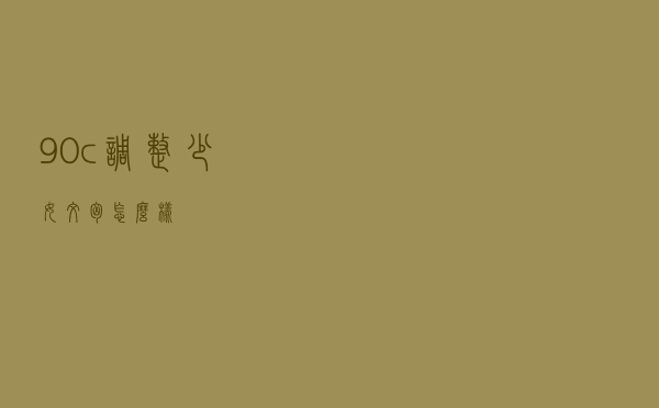 90c调整少女文胸怎么样
