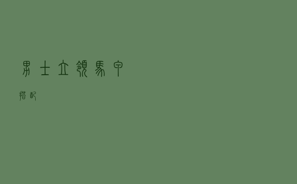 男士立领马甲搭配