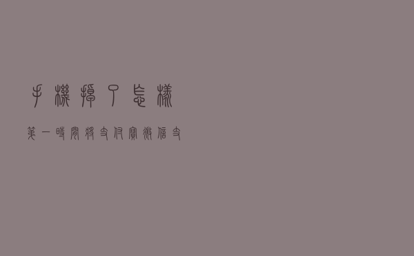手机掉了，怎样第一时间将支付宝，微信支付通道堵死？