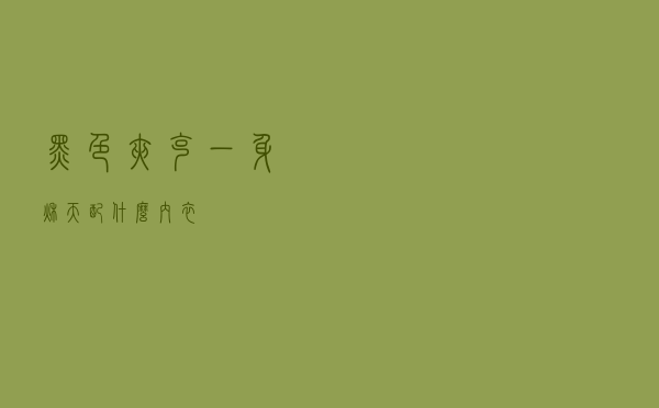 黑色夹克一身秋天配什么内衣
