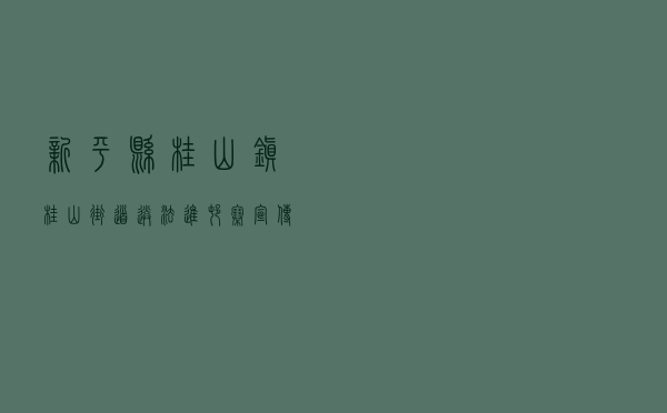 新平县桂山镇桂山街道送法进村寨 宣传交通安全迎新春