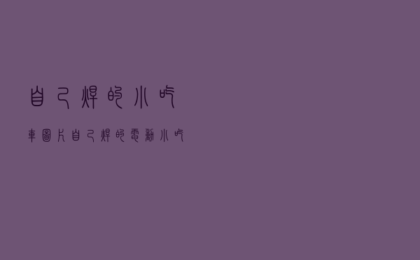 自己焊的小吃车图片 「自己焊的电动小吃车图片推荐」