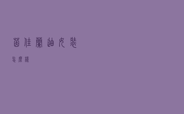 茵佳兰迪女装怎么样