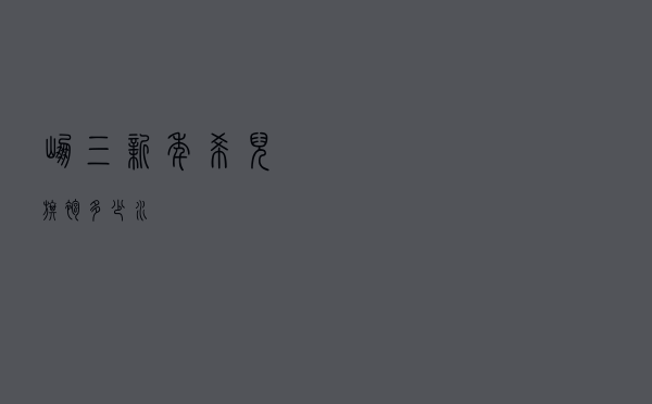 崩三新年希儿旗袍多少水