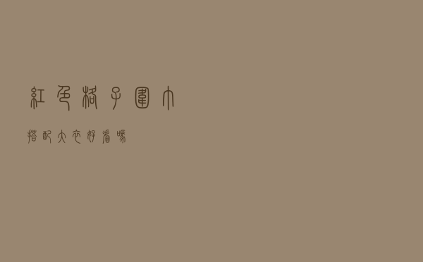 红色格子围巾搭配大衣好看吗