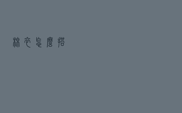 棉衣怎么搭