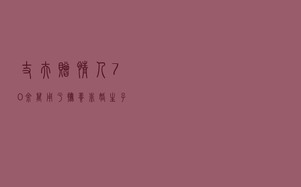 丈夫赠情人70余万用于抚养非婚生子等，妻子起诉后全部追回