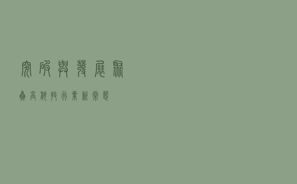 突破与发展：聚焦高科技行业“新常态”