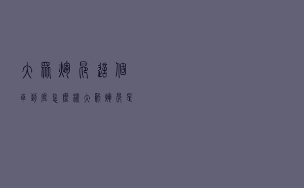 大众辉昂这个车到底怎么样（大众辉昂是进口车吗）