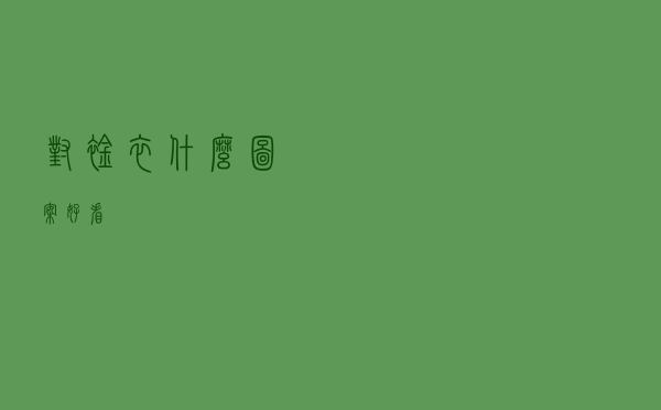 对襟衣什么图案好看