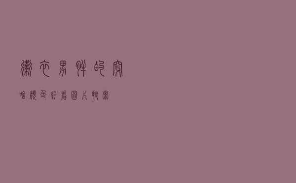卫衣男胖的穿啥颜色好看图片搜索