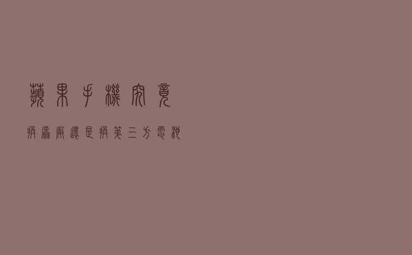 苹果手机究竟换原厂还是换第三方电池划算