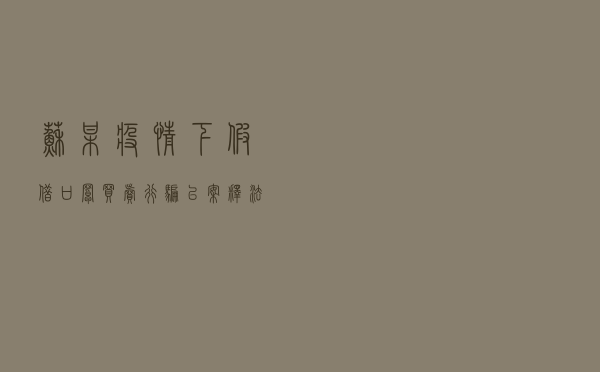 苏某疫情下假借口罩买卖行骗以案释法