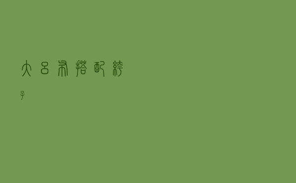 大吕布搭配裤子