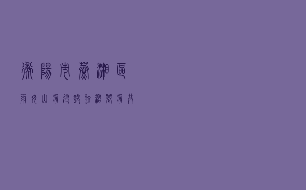 衡阳市蒸湘区雨母山镇建设法治乡镇共创和谐社会