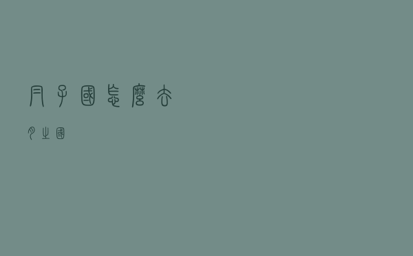 帽子国怎么去月之国