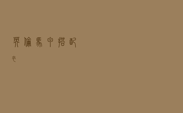 英伦马甲搭配衣