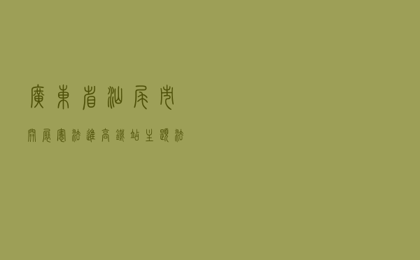 广东省汕尾市开展“宪法进高铁站”主题法治宣传活动