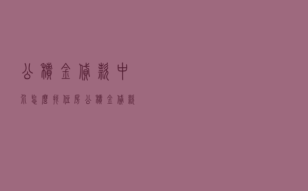 公积金贷款中介怎么找 - 住房公积金贷款需要找中介吗