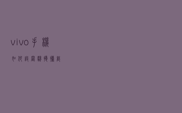 vivo手机如何设置骚扰拦截？
